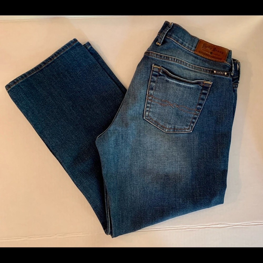 Lucky Sweet N’ Crop jeans size 10/30